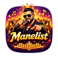 Logo Manelist, dedicații manele personalizate cu AI